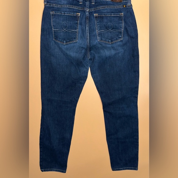 Lucky Brand Sofia Skinny Jeans; Womens Size 8/29; Blue MidRise Stretch Denim - Picture 3 of 4